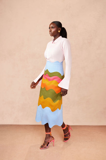 Hayet Midi-Skirt