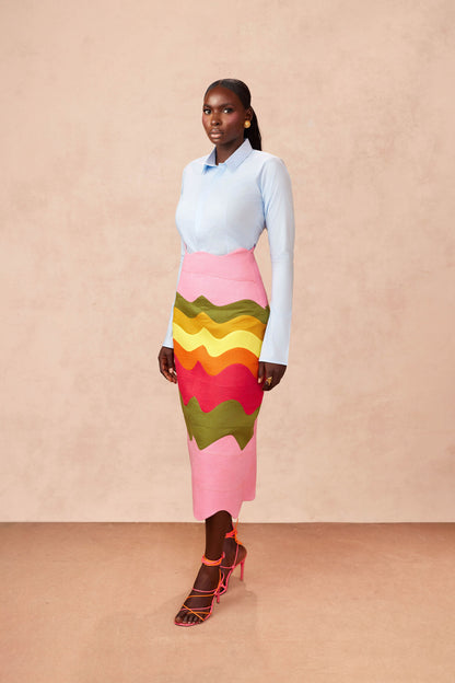 Hayet Midi-Skirt