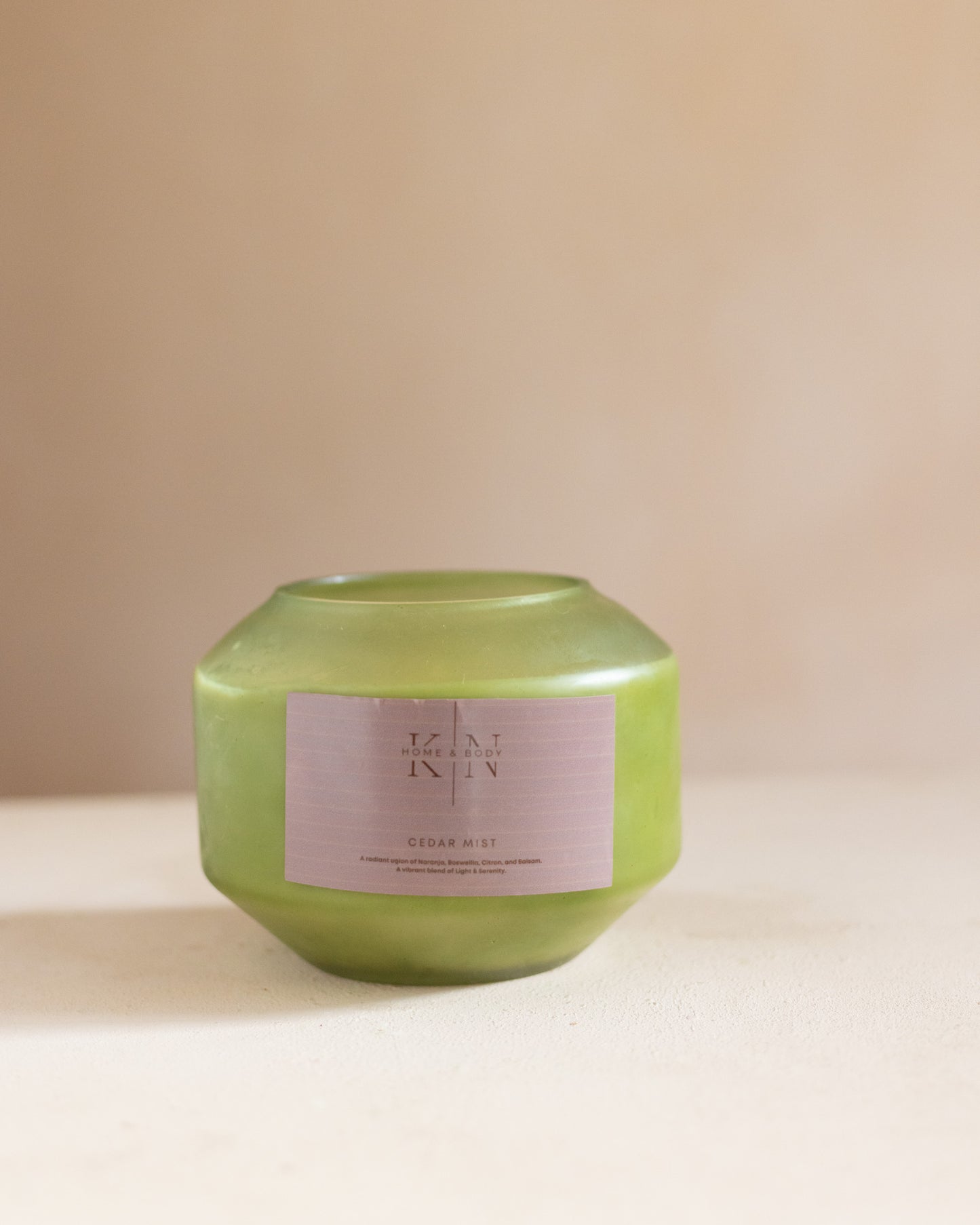 Cedar Mist Scented Candle