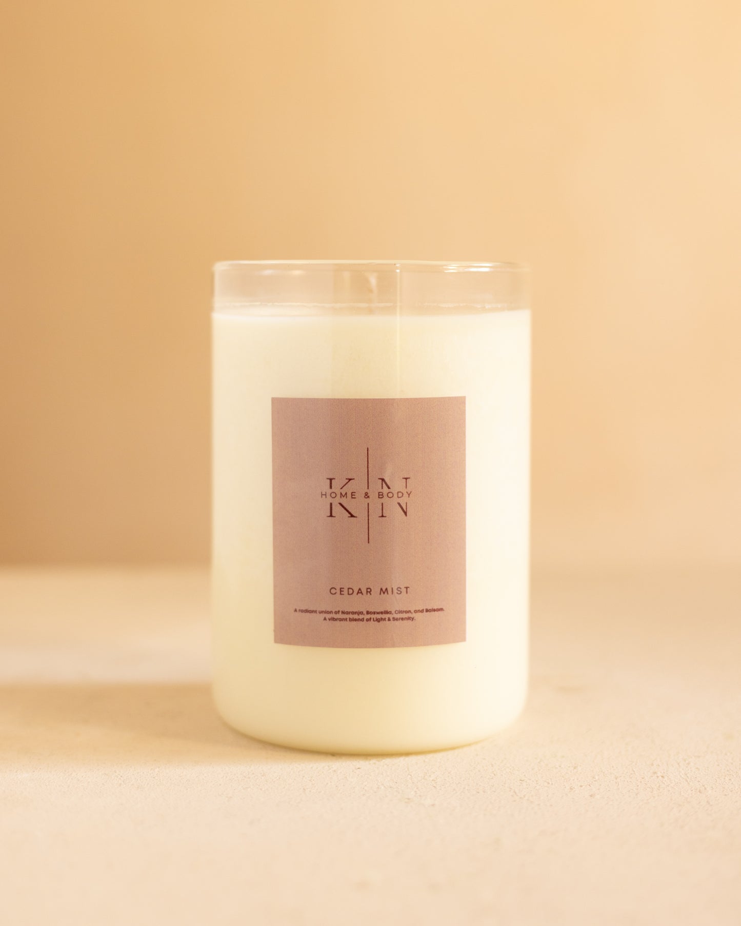 Cedar Mist Scented Candle